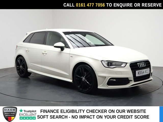 View our Audi A3 1.4 TFSI S line Sportback 5dr Petrol Manual Euro 6 (s/s) (125 ps)