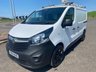 USED 2018 68 VAUXHALL VIVARO 1.6 CDTi 2900 NO VAT VAN Euro 6 (s/s) (95 ps) 12 MONTHS PART AND LABOUR RAC WARRANTY+RAC BREAKDOWN COVER