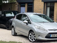 USED 2011 61 FORD FIESTA 1.25 Zetec 5dr REAR PARKING SENSORS-HPI CLEAR