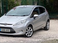 USED 2011 61 FORD FIESTA 1.25 Zetec 5dr REAR PARKING SENSORS-HPI CLEAR