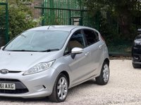 USED 2011 61 FORD FIESTA 1.25 Zetec 5dr REAR PARKING SENSORS-HPI CLEAR