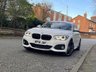 USED 2018 18 BMW 1 SERIES 1.5 118i M Sport Shadow Edition Hatchback 5dr Petrol Manual Euro 6 (s/s) (136 ps) LEATHER, ALPINE WHITE, REAR SENSORS