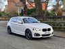 USED 2018 18 BMW 1 SERIES 1.5 118i M Sport Shadow Edition Hatchback 5dr Petrol Manual Euro 6 (s/s) (136 ps) LEATHER, ALPINE WHITE, REAR SENSORS