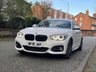 USED 2018 18 BMW 1 SERIES 1.5 118i M Sport Shadow Edition Hatchback 5dr Petrol Manual Euro 6 (s/s) (136 ps) LEATHER, ALPINE WHITE, REAR SENSORS