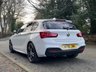 USED 2018 18 BMW 1 SERIES 1.5 118i M Sport Shadow Edition Hatchback 5dr Petrol Manual Euro 6 (s/s) (136 ps) LEATHER, ALPINE WHITE, REAR SENSORS