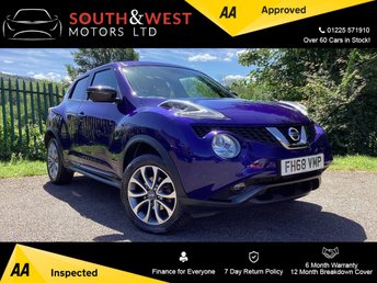 2019 NISSAN JUKE 1.6 Tekna SUV 5dr Petrol XTRON Euro 6 (117 ps) &pound;11475.00