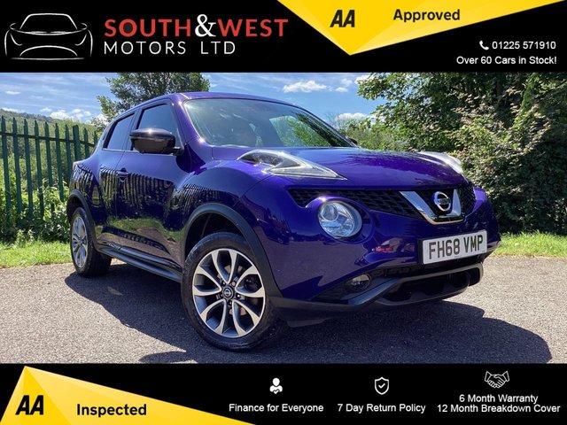 View our Nissan Juke 1.6 Tekna SUV 5dr Petrol XTRON Euro 6 (117 ps)