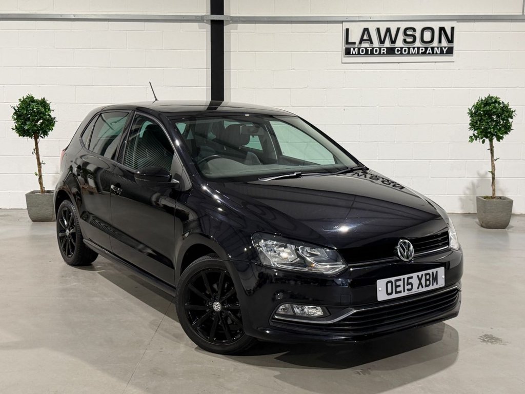 USED 2015 15 VOLKSWAGEN POLO 1.2 TSI BlueMotion Tech SE Design Hatchback 5dr Petrol Manual Euro 6 (s/s) (90 ps) 
