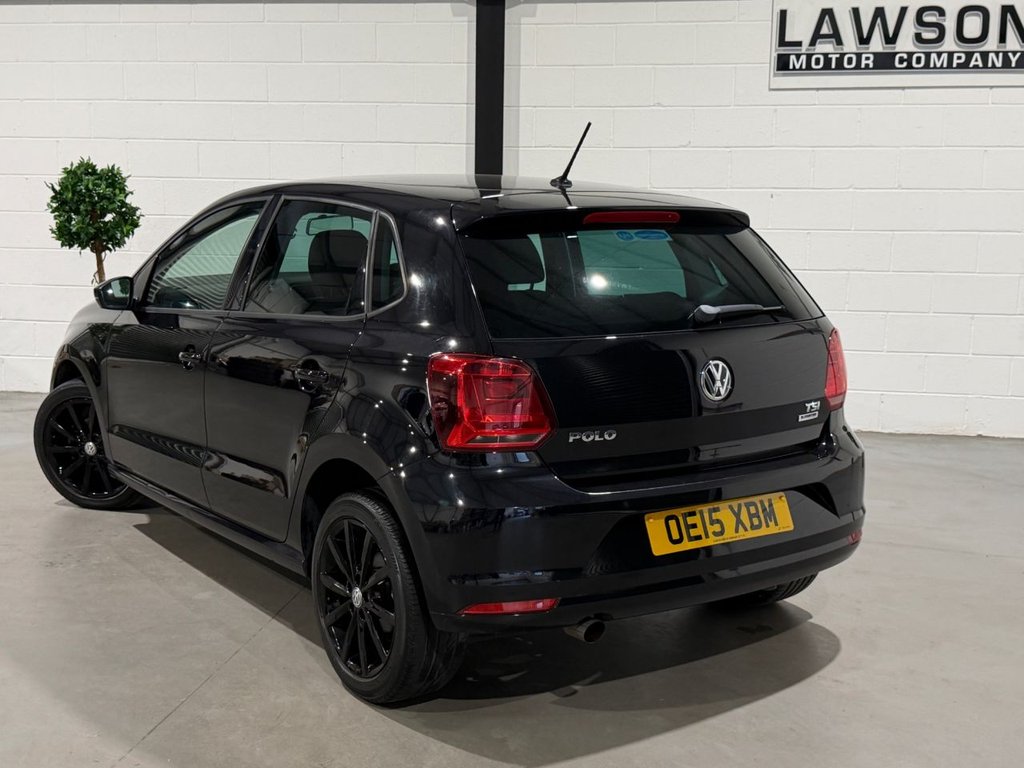 USED 2015 15 VOLKSWAGEN POLO 1.2 TSI BlueMotion Tech SE Design Hatchback 5dr Petrol Manual Euro 6 (s/s) (90 ps) 