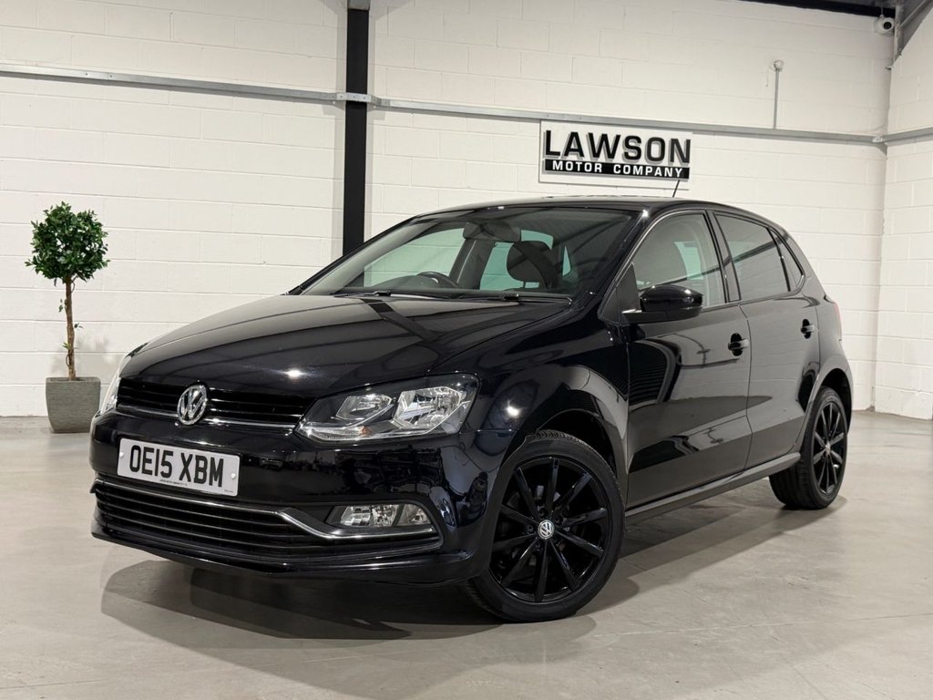 USED 2015 15 VOLKSWAGEN POLO 1.2 TSI BlueMotion Tech SE Design Hatchback 5dr Petrol Manual Euro 6 (s/s) (90 ps) 