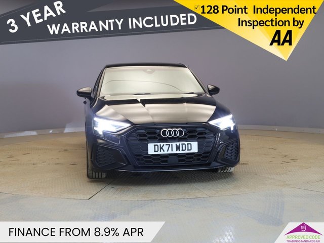 View our Audi A3 1.4 TFSIe 45 S line Competition Sportback 5dr Petrol Plug-in Hybrid S Tronic Euro 6 (s/s) 13kWh (245 ps)