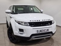 USED 2013 63 LAND ROVER RANGE ROVER EVOQUE 2.2 SD4 Pure Tech Fuji White SUV 5dr Diesel Auto 4WD Euro 5 (s/s) (190 ps) 