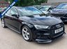 USED 2018 18 AUDI S3 2.0 TFSI Black Edition Sportback 5dr Petrol S Tronic quattro Euro 6 (s/s) (310 ps) Htd Lthr - Digital Dash - Nav