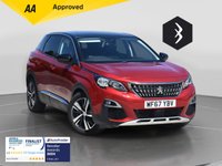 USED 2017 67 PEUGEOT 3008 1.6 BlueHDi Allure SUV 5dr Diesel Manual Euro 6 (s/s) (120 ps) ***128 AA CHECK***