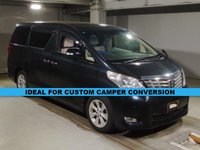 USED TOYOTA ALPHARD IDEAL FOR CUSTOM CAMPER CONVERSION