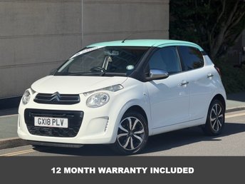 2018 CITROEN C1 1.2 PureTech Flair Hatchback 5dr Petrol Manual Euro 6 (82 ps) &pound;4995.00