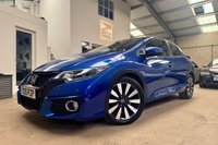 USED 2015 15 HONDA CIVIC 1.8 i-VTEC SE Plus Hatchback 5dr Petrol Auto Euro 6 (142 ps) Good History