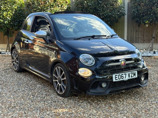 2017 67 ABARTH 595C 1.4 T-Jet Turismo Cabrio 2dr Petrol Auto Euro 6 (165 bhp) 