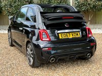 USED 2017 67 ABARTH 595C 1.4 T-Jet Turismo Cabrio 2dr Petrol Auto Euro 6 (165 bhp) 