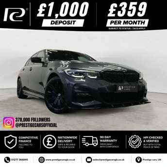 2021 BMW 3 SERIES 2.0 320i M Sport Saloon 4dr Petrol Auto xDrive Euro 6 (s/s) (184 ps) &pound;22490.00
