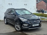 USED 2016 16 HYUNDAI SANTA FE 2.2 CRDi Blue Drive Premium SE SUV 5dr Diesel Auto 4WD Euro 6 (s/s) (7 Seat) (200 ps) THIS AUTOMATIC 7 SEATER FAMILY CAR COMES WITH AN MOT UNTIL MARCH 2027, COMPREHENSIVE SERVICE HISTORY, SAT NAV, FULL LEATHER INTERIOR