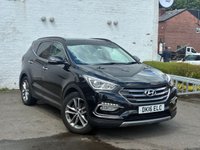 USED 2016 16 HYUNDAI SANTA FE 2.2 CRDi Blue Drive Premium SE SUV 5dr Diesel Auto 4WD Euro 6 (s/s) (7 Seat) (200 ps) THIS AUTOMATIC 7 SEATER FAMILY CAR COMES WITH AN MOT UNTIL MARCH 2027, COMPREHENSIVE SERVICE HISTORY, SAT NAV, FULL LEATHER INTERIOR