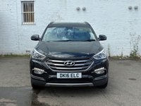 USED 2016 16 HYUNDAI SANTA FE 2.2 CRDi Blue Drive Premium SE SUV 5dr Diesel Auto 4WD Euro 6 (s/s) (7 Seat) (200 ps) THIS AUTOMATIC 7 SEATER FAMILY CAR COMES WITH AN MOT UNTIL MARCH 2027, COMPREHENSIVE SERVICE HISTORY, SAT NAV, FULL LEATHER INTERIOR