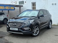 USED 2016 16 HYUNDAI SANTA FE 2.2 CRDi Blue Drive Premium SE SUV 5dr Diesel Auto 4WD Euro 6 (s/s) (7 Seat) (200 ps) THIS AUTOMATIC 7 SEATER FAMILY CAR COMES WITH AN MOT UNTIL MARCH 2027, COMPREHENSIVE SERVICE HISTORY, SAT NAV, FULL LEATHER INTERIOR
