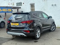 USED 2016 16 HYUNDAI SANTA FE 2.2 CRDi Blue Drive Premium SE SUV 5dr Diesel Auto 4WD Euro 6 (s/s) (7 Seat) (200 ps) THIS AUTOMATIC 7 SEATER FAMILY CAR COMES WITH AN MOT UNTIL MARCH 2027, COMPREHENSIVE SERVICE HISTORY, SAT NAV, FULL LEATHER INTERIOR
