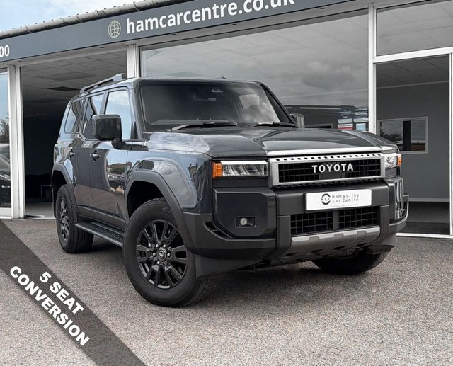 View our Toyota Land Cruiser 2.8D Panel Van *5 SEATS* Diesel Auto 4WD LWB Euro 6 (204 ps) 