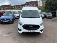 USED 2021 21 FORD TRANSIT CUSTOM 2.0 300 EcoBlue Trend L1 H2 Euro 6 (s/s) 5dr 1 owner, SH,CarPlay, warranty