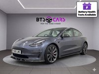 USED 2019 69 TESLA Model 3 (Dual Motor) Performance Saloon 4dr Electric Auto 4WDE (Performance Upgrade) (449 bhp) WhiteInterior/AutPilot/HtdSeat