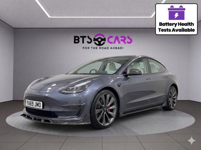 View our Tesla Model 3 (Dual Motor) Performance Saloon 4dr Electric Auto 4WDE (Performance Upgrade) (449 bhp)