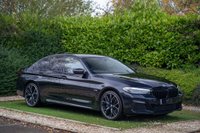 USED 2022 72 BMW 5 SERIES 2.0 530e 12kWh M Sport Saloon 4dr Petrol Plug-in Hybrid Steptronic Euro 6 (s/s) (292 ps) HEATED LEATHER, CARPLAY R/CAM