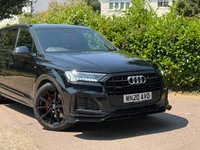 USED 2020 20 AUDI Q7 3.0 TFSI V6 55 Black Edition SUV 5dr Petrol Tiptronic quattro Euro 6 (s/s) (340 ps) 