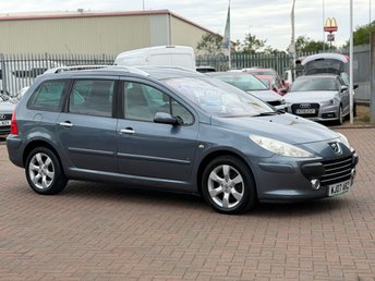 2007 PEUGEOT 307 SW 1.6 16v SE Estate Iron Grey Petrol Tiptronic (194 g/km, 110 bhp) &pound;1695.00