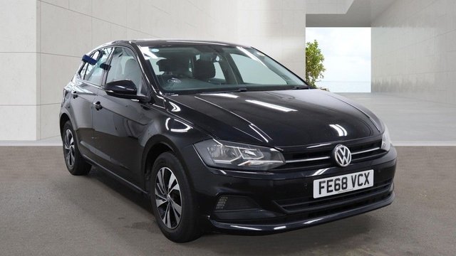 2018 68 VOLKSWAGEN POLO 1.0 SE Hatchback 5dr Petrol Manual Euro 6 (s/s) (75 ps) 12 Months AA Breakdown - Free