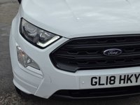 USED 2018 18 FORD ECOSPORT 1.0T EcoBoost ST-Line SUV 5dr Petrol Auto Euro 6 (s/s) (125 ps) FULL SERVICE - REVERSE CAMERA