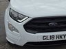 USED 2018 18 FORD ECOSPORT 1.0T EcoBoost ST-Line SUV 5dr Petrol Auto Euro 6 (s/s) (125 ps) FULL SERVICE - REVERSE CAMERA