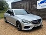 USED 2015 65 MERCEDES-BENZ E CLASS 2.1 E220 BlueTEC AMG Night Edition Saloon 4dr Diesel G-Tronic+ Euro 6 (s/s) (177 ps) 