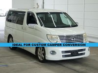 USED 2007 NISSAN ELGRAND NISSAN ELGRAND 2.5 LITRE RWD HIGHWAY STAR IDEAL FOR CUSTOM CAMPER CONVERSON #1350 IDEAL FOR CUSTOM CAMPER CONVERSION