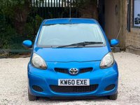 USED 2010 60 TOYOTA AYGO 1.0 VVT-i Blue Euro 4 3dr MOT OCT 2026-HPI CLEAR-2 KEYS