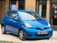USED 2010 60 TOYOTA AYGO 1.0 VVT-i Blue Euro 4 3dr MOT OCT 2026-HPI CLEAR-2 KEYS