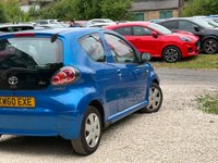 USED 2010 60 TOYOTA AYGO 1.0 VVT-i Blue Euro 4 3dr MOT OCT 2026-HPI CLEAR-2 KEYS