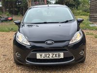 USED 2012 12 FORD FIESTA 1.25 Zetec Hatchback 5dr Petrol Manual Euro 5 (82 ps) 