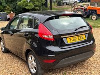 USED 2012 12 FORD FIESTA 1.25 Zetec Hatchback 5dr Petrol Manual Euro 5 (82 ps) 
