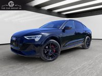 USED 2022 22 AUDI E-TRON 50 Black Edition Sportback 5dr Electric Auto quattro 71.2kWh (11kW Charger) (313 ps) 