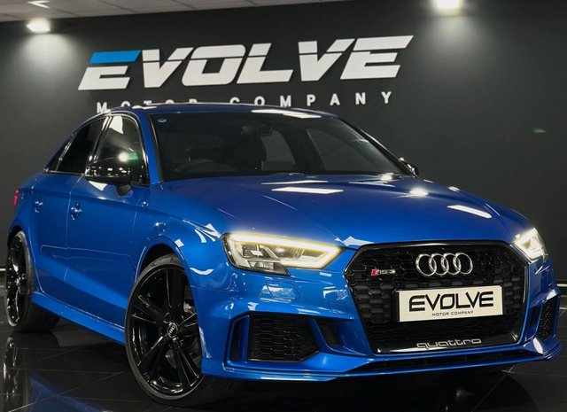View our Audi Rs3 2.5 TFSI Saloon 4dr Petrol S Tronic quattro Euro 6 (s/s) (400 ps)