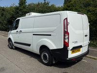 USED 2023 23 FORD TRANSIT CUSTOM 2.0 300 EcoBlue Leader L2 H1 Euro 6 (130 ps) LWB LOW ROOF FRIDGE CHILLER VAN OVERNIGHT STANDBY+1 OWNER+