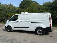 USED 2023 23 FORD TRANSIT CUSTOM 2.0 300 EcoBlue Leader L2 H1 Euro 6 (130 ps) LWB LOW ROOF FRIDGE CHILLER VAN OVERNIGHT STANDBY+1 OWNER+